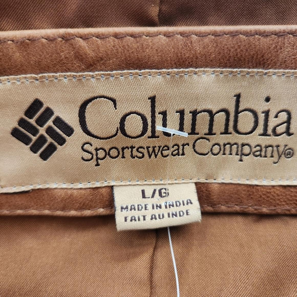 🔥HOST PICK 🐮COLUMBIA vintage leather jacket for men - Picture 4 of 12